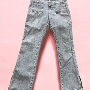 Brazilian Sawary Light Blue flare Jeans in Classic Style-10